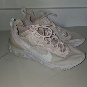 Nike Women’s React Element 55 Sneakers - Pink/White